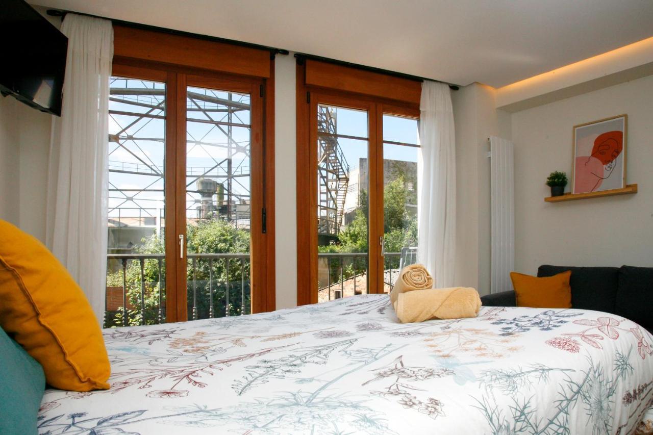 Appartement Loft " La Fabrica De Gas",Parking à Oviede Extérieur photo